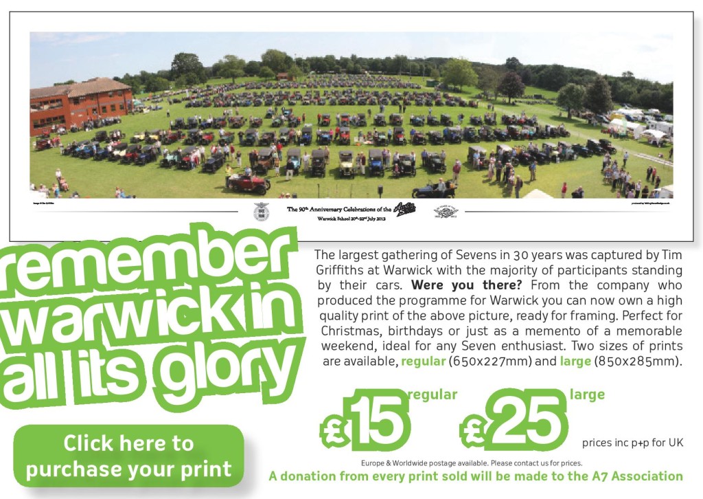 Warwick Photo Print Advert